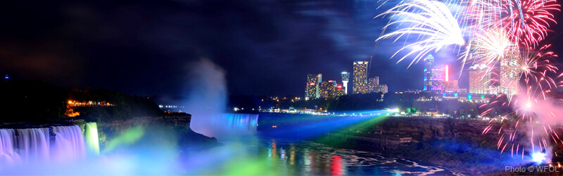 FireWorks4. Niagara Falls